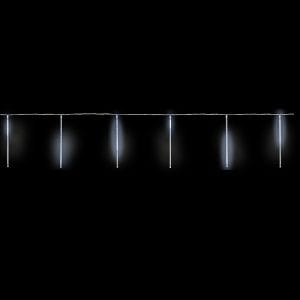 10 Tubi Nevicata LED H. 50 Cm, 480 LED Bianchi, 5 M