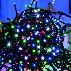 Minilucciole LED Multicolor – 100 LED, 10 Metri