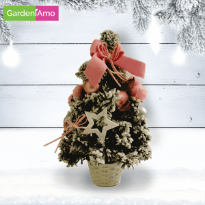 Alberino con Decori Rosa – 30 cm