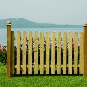 Cancelletto Retta in Pino Impregnato