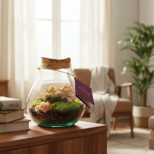 Terrario Goccia in vetro