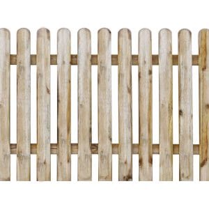 Steccato Retta in Pino Impregnato