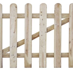 Cancelletto Milano in Pino Impregnato