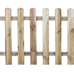 Steccato Milano in Pino Impregnato