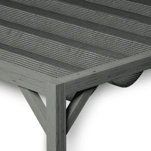 Telo Ombreggiante Antracite per Pergola Addossata Shadow
